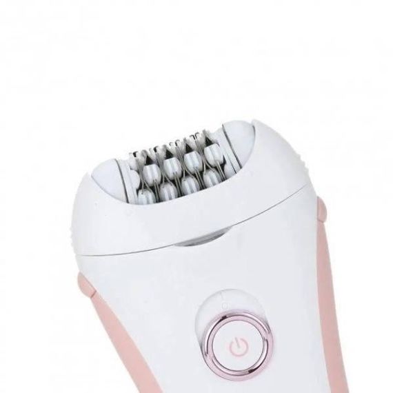 Епілятор жіночий акумуляторний з підсвічуванням VGR V-705 Рожевий