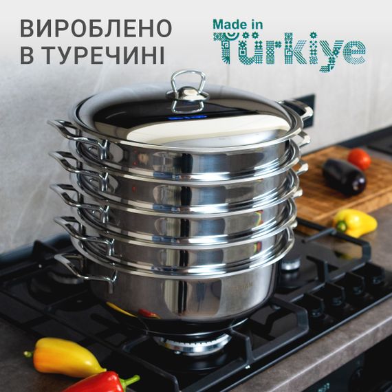 Мантоварка Arian 6 пред. 30 см Mantı Pot | Зображення 5