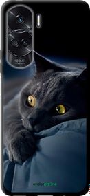 Чохол на Huawei Honor 90 Lite Димчастий кіт "825b-3131-2448"