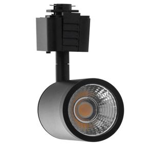 Светильник трековый поворотный LED KW-205/7W WW BK