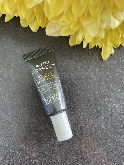 Крем для очей SUNDAY RILEY Auto Correct Brightening + Depuffing Eye Cream for Dark Circles 3 ml