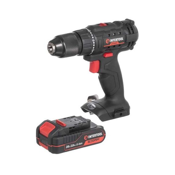 Дриль-шурупокрут акумуляторний 35 Нм INTERTOOL WT-0350 | Зображення 4