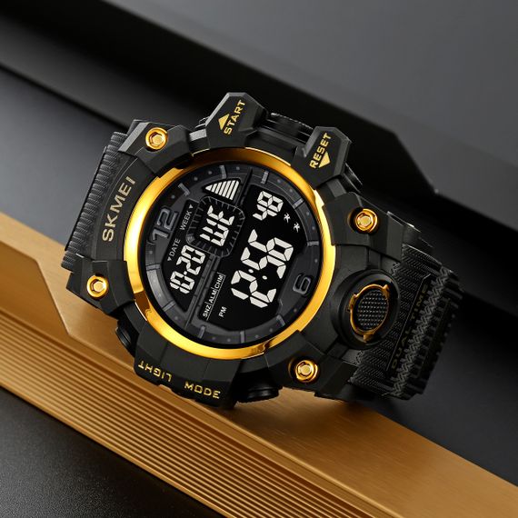Skmei 2245BKGD Black-Gold | Зображення 5