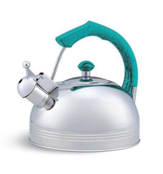 Чайник із свистком Edenberg EB-3558-turquoise  3 л бірюзовий