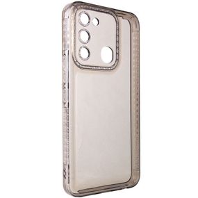 Чохол TPU Starfall Clear для TECNO Spark 8C Сірий
