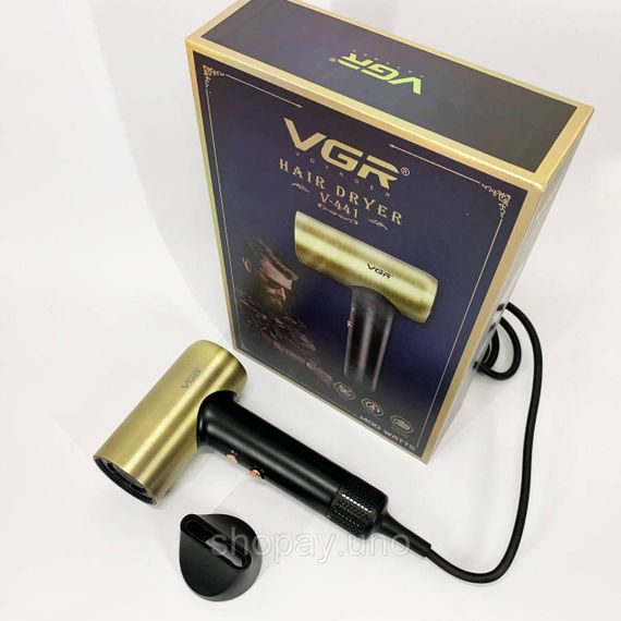 Фен професійний VGR V-441 з 3 рівнями обдування та 4 рівнями температури | Зображення 4