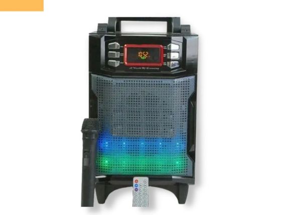 Портативна колонка XPRO RX-2900BT валіза 30Вт, USB, SD, FM радіо, Bluetooth, 1 мікрофон, ДУ чорна (lp-85158_2366)