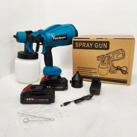 Акумуляторний фарборозпилювач P-002 Paint Spray Pot OH-96