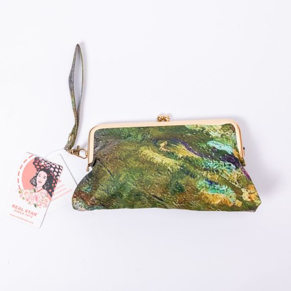 Парасолька механічна «Водні лілії» Моне міцна надійна з поліестеру діаметр 91 см HP-23-1GR | Зображення 6