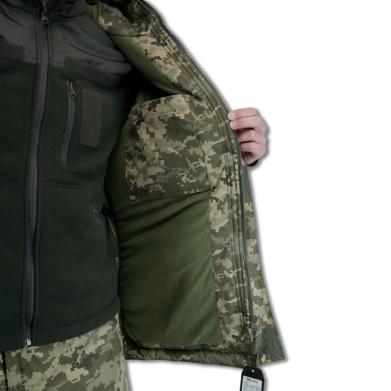 Зимовий костюм Water Repellent MILITEX Gen 6 Піксель (бушлат+штани) | Зображення 4