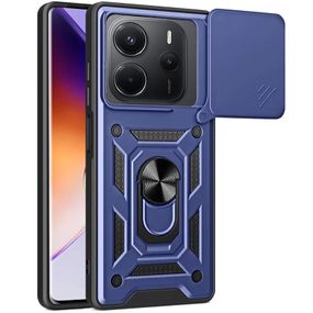 Чохол Ummi Camshield Serge Ring для Xiaomi Redmi Note 14 4G (Int. version) Синій