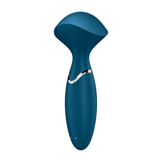 Вібромасажер Satisfyer Mini Wand-er Синій — потужність в мініформаті для релаксу та задоволення | Зображення 5