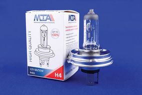 Лампа автомобільна H4 12 V 60/55W P45T (ближня/даля) MTA 84165 HBC11