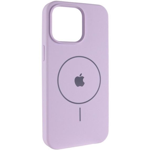Чохол Silicone Case Full Protective (AA) V2 with MagSafe для Apple iPhone 11 (6.1") Бежевий / Desert Gold Бузковий / Lilac