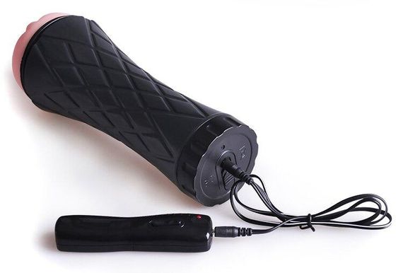 Вагіна - мастурбатор із вібрацією Boss Series: Vibrating Vagina cyber skin - Latarka, BS6000025 Sex Aura | Зображення 8