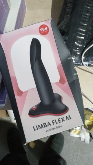 Фаллоимитатор Fun Factory LIMBA FLEX M Black (мятая упаковка!!!) | Зображення 1