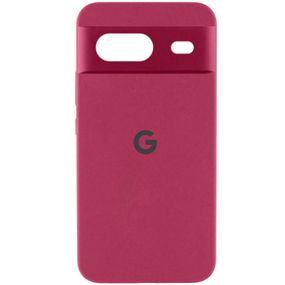 Чохол Silicone Cover Lakshmi Full Camera (AAA) with Logo для Google Pixel 8a Бордовий / Plum