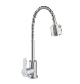 Змішувач для кухні Mixxus DAX-011 Reflector з рефлекторним виливом (MI6076)