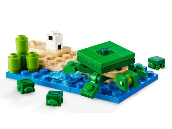Конструктор LEGO Minecraft Пляжний будинок у формі черепахи (21254) | Зображення 4