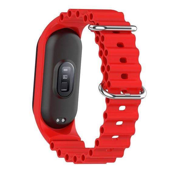 Ремешок Ocean Band для Xiaomi Mi Band 9/8 Красный / Red | Зображення 3