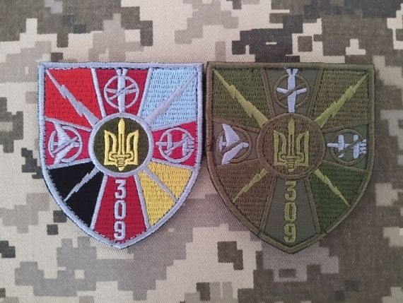 Шеврон РЕБ 309 / комплект 2шт