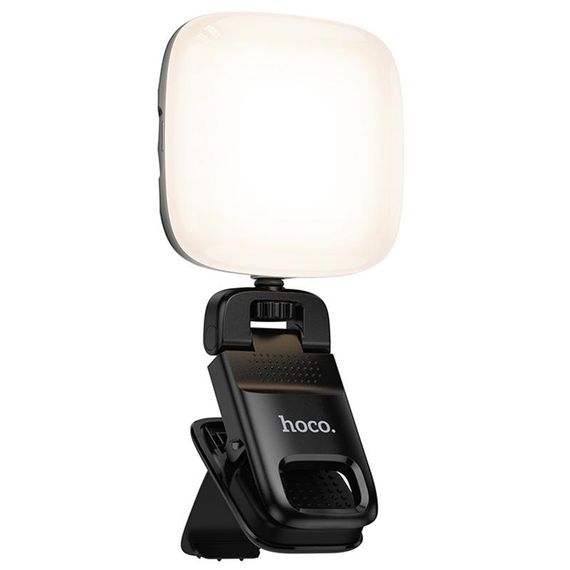 Портативная лампа для селфи Hoco K29 Beauty Selfie Light 300 mAh Black