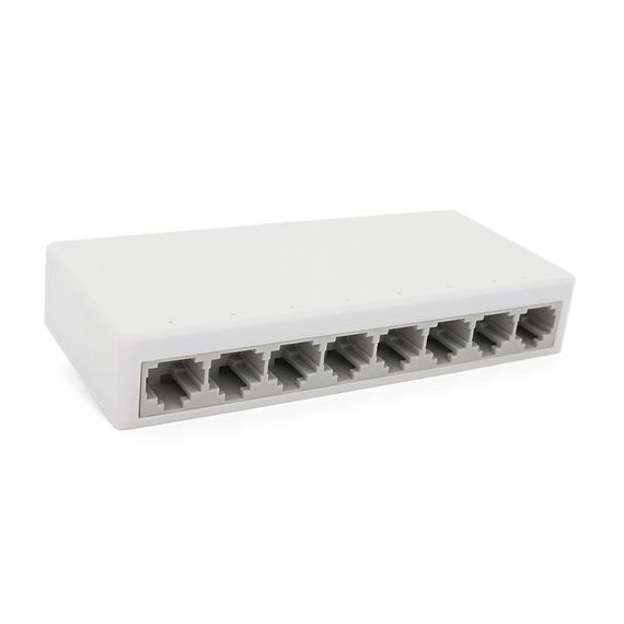 Коммутатор JY 5008S 8 портов Ethernet 10/100 Мбит/с. DC 5. БП 5V в комплекте