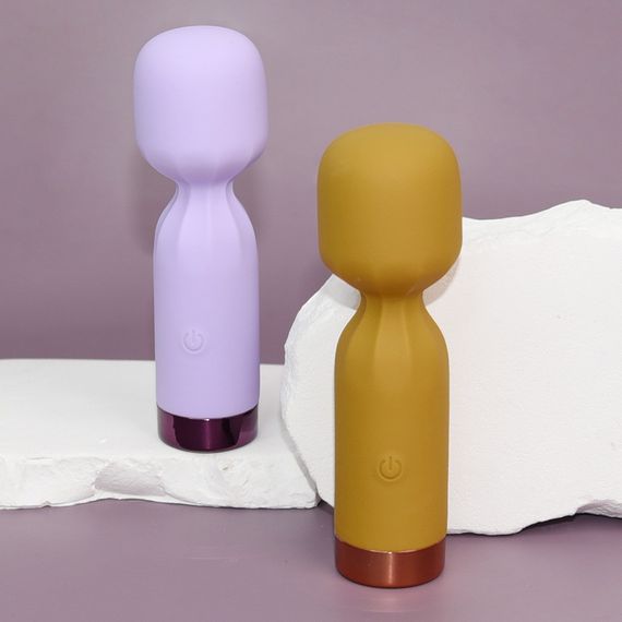 Вибратор-микрофон Sweet Em, 10 виброрежимов, фиолетовый, 12.5 х 3.8 см Sex Aura | Зображення 3