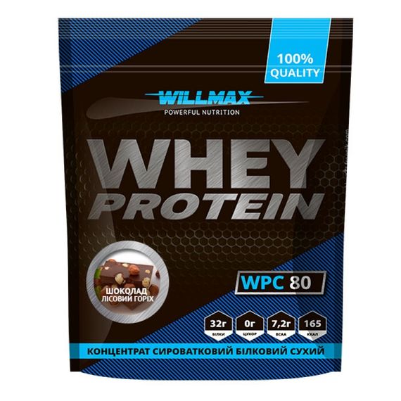Сывороточный протеин Whey Protein 80% Willmax 920 г