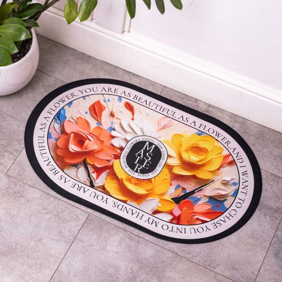 Килимок діатомітовий універсальний BEAUTIFUL FLOWERS 58*38 см з ефектом 3-D HP-42-55 | Зображення 3