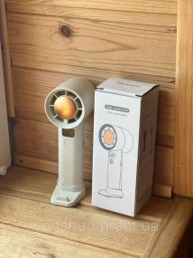 Вентилятор портативный настольный ручной 2025 New Violent Turbo / Gear LY-934 со встроенным аккумулятором и с цифровым дисплеем, 5