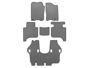 Коврики EVA (3 ряда, 2004-2008, Серый) для Infiniti QX56