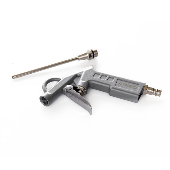 Пістолет продувний пневматичний (метал. корпус) подовжений 122 мм APRO 8500721