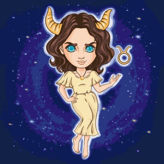 Картина по номерам "Знаки зодиака. Телец" ©VIKTORIA.GRO.ART 10106-AC 40х40 см