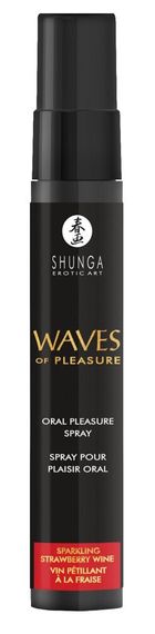 Спрей для посилення слиновиділення Shunga Waves of Pleasure Strawberry Sparkling Wine | Зображення 2