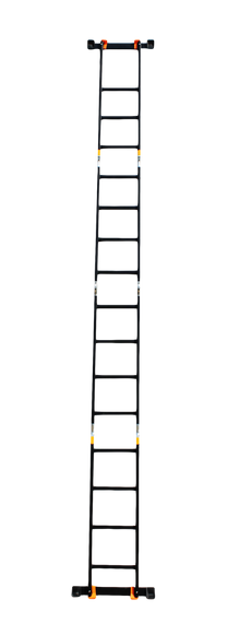 Драбина-трансформер алюмінієва GTM KMP404A (4.6 м, 4 секції, 16 сходинок, 14 кг) | Зображення 2