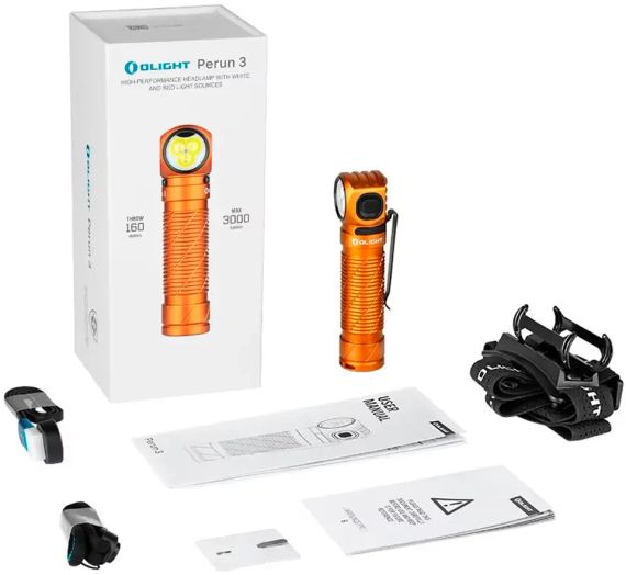 Ліхтар Olight Perun 3 Standard Verision Orange | Зображення 9