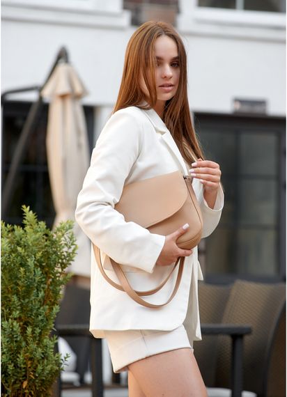 Сумка жіноча Sambag Rose BZN бежевий 20 х 24 х 7 см (94000026) | Зображення 7