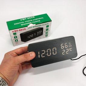 Настольные часы с электронной индикацией, Часы с светящимся дисплеем Классические настольные BC-38