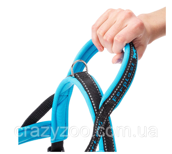 Шлея для собак Ferplast Sport Dog P XS нейлоновая голубая A: 39 см B: 48-58 см 78004525 | Зображення 2