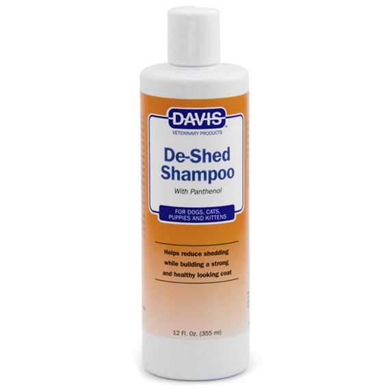 Шампунь против линьки у собак и котов Davis De-Shed Shampoo 355 мл