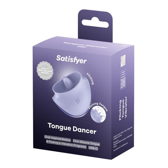 Вібростимулятор для клітора Satisfyer Tongue Dancer з язичком Sex Aura | Зображення 4