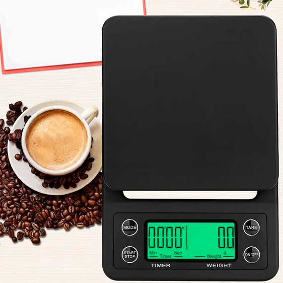 Кухонные электронные весы с таймером К07 5кг (0,1г) | Зображення 2