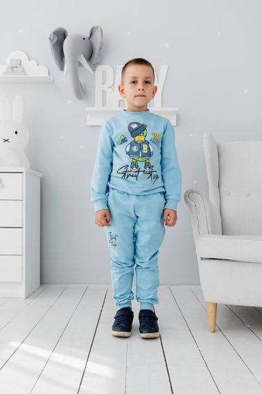Костюм для хлопчика Носи своє 116 Блакитний (p-14056-157825) | Зображення 4