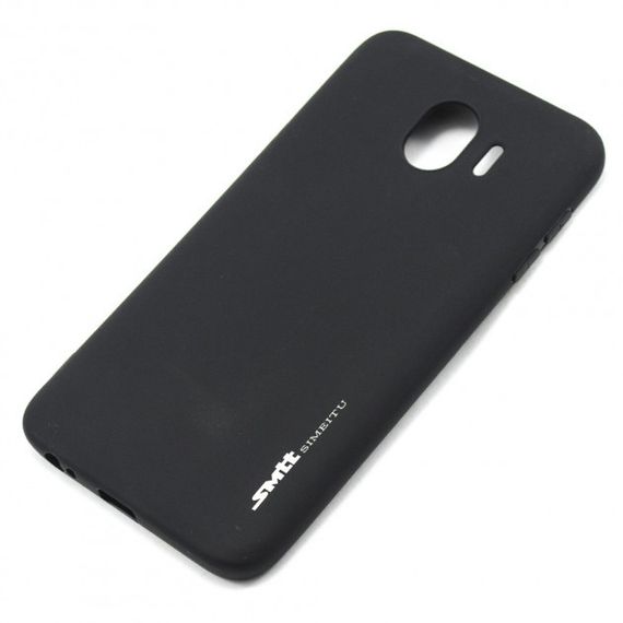 Чохол Силіконовий (TPU) SMTT накладка для Samsung J400F Galaxy J4 (2018) Black/Чорний | Зображення 1