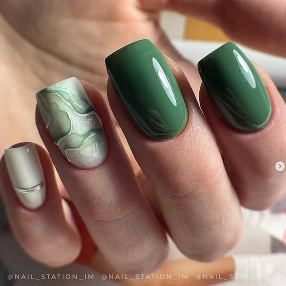 Гель-лак Valeri 096 "Темна хвоя" 6мл