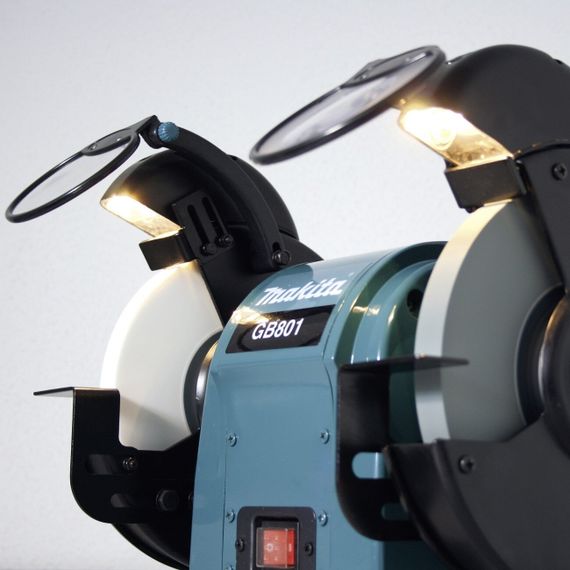 Верстат точильний Makita GB801 (550 Вт, 205 мм, 2850 хв-1, 19.9 кг) | Зображення 3