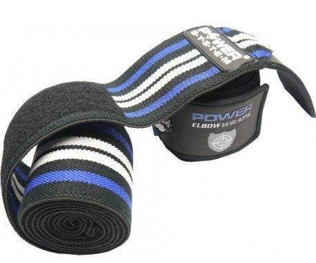Бинти на лікоть Power System PS-3600 Elbow Wraps Blue/Black (пара) | Зображення 2