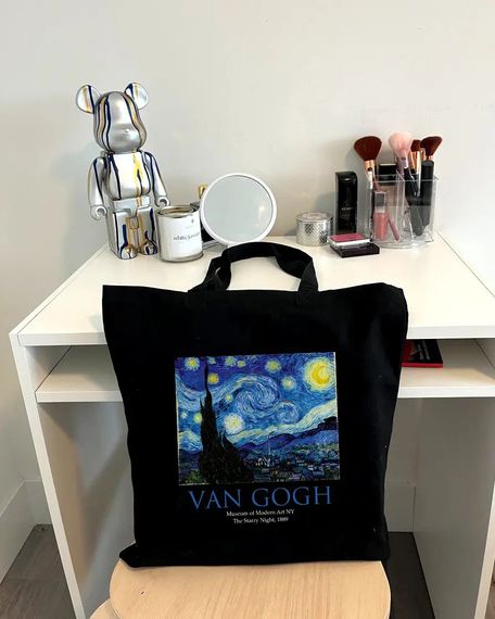 Екошопер Букопт ВК4062 VAN GOGH «Зоряна ніч» Чорний | Зображення 2