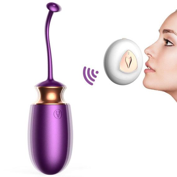 Віброяйце з підігрівом та пультом дистанційного керування - Vibrating Silicone Love EGG USB, BS6300001 sexstyle | Зображення 9